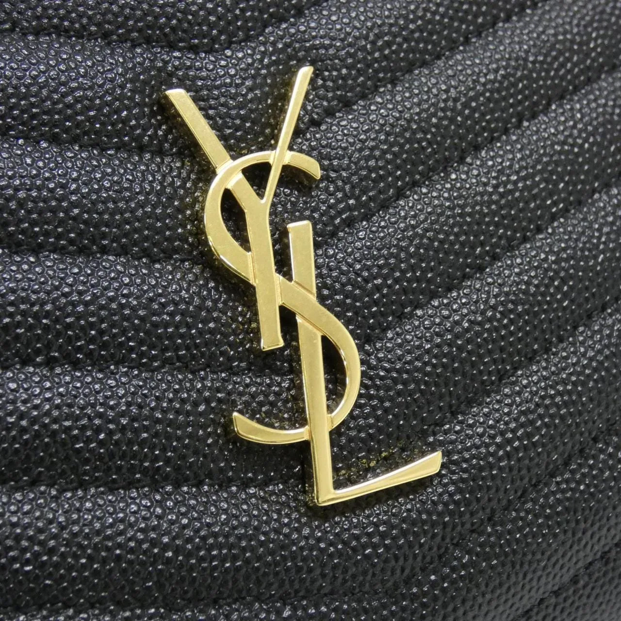 SAINT LAURENT 612579 1GF01 肩背包 黑色 中古品A - 縮圖 4