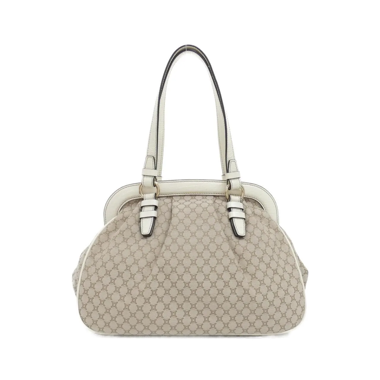 CELINE Handbag Canvas White Canvas Rank A - Thumbnail 2