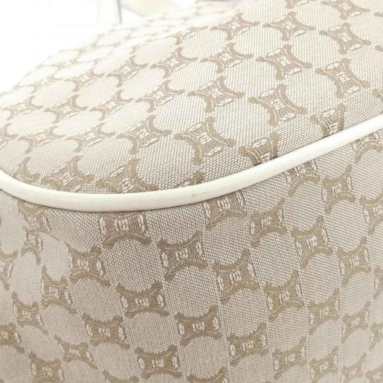 CELINE Handbag Canvas White Canvas Rank A - Thumbnail 3