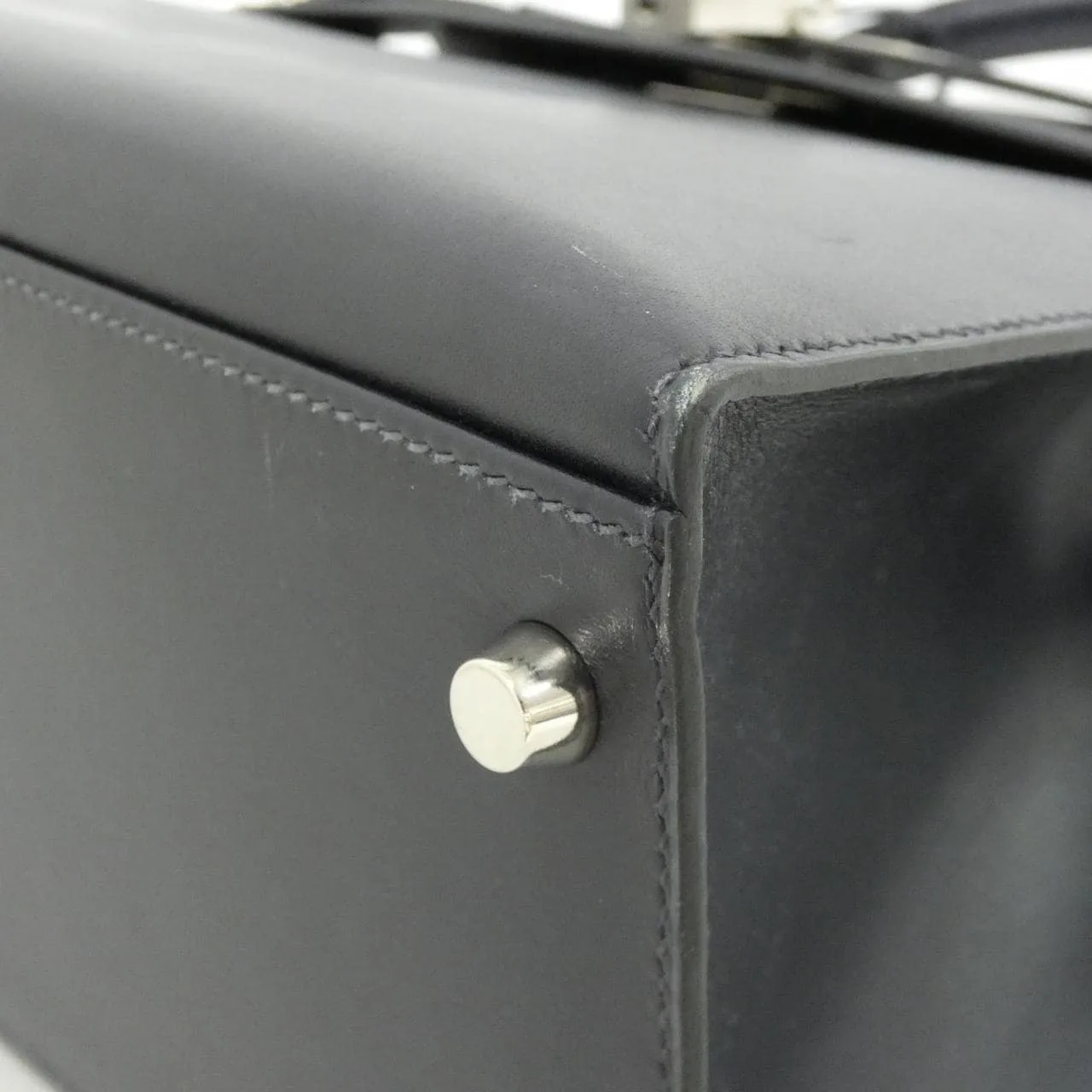 HERMES Kelly 020069CK Handbag Box Calf 3