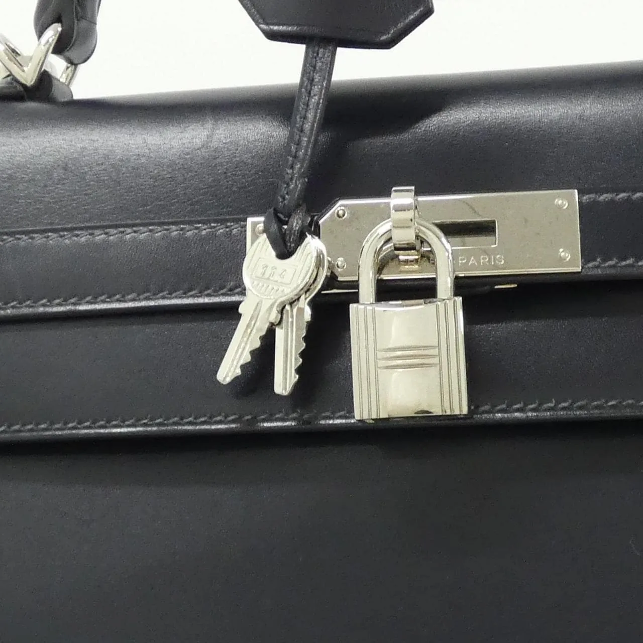 HERMES Kelly 020069CK Handbag Box Calf 4