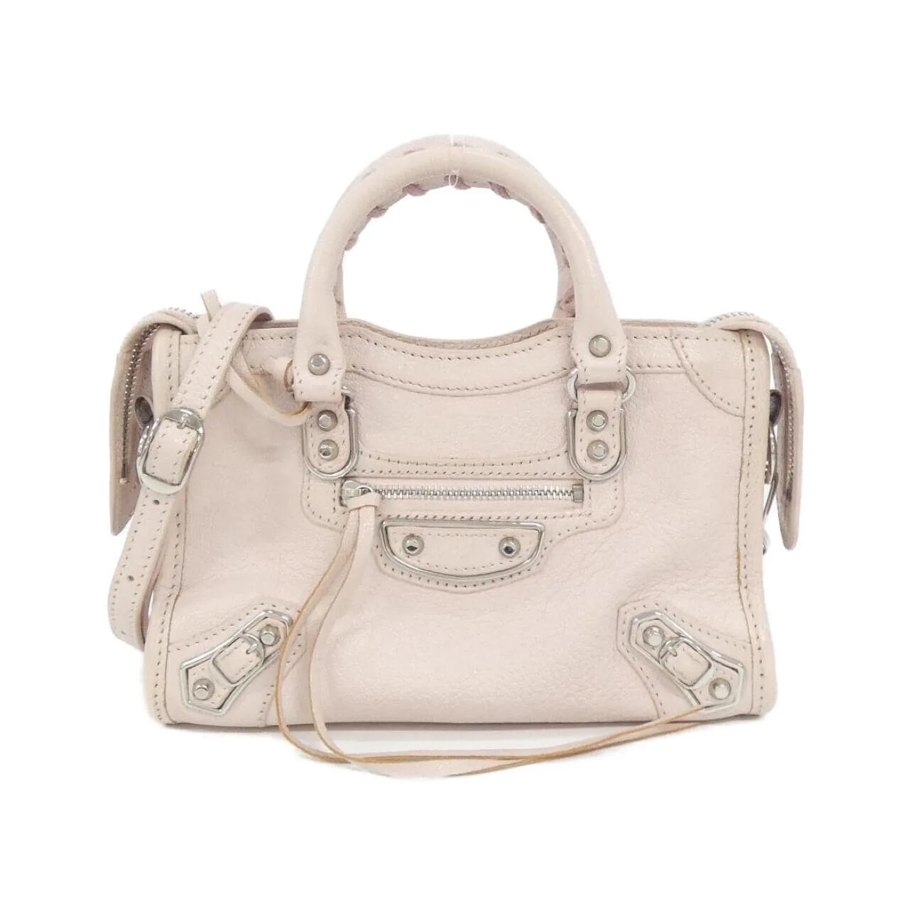BALENCIAGA Le City 505982 Handbag Leather