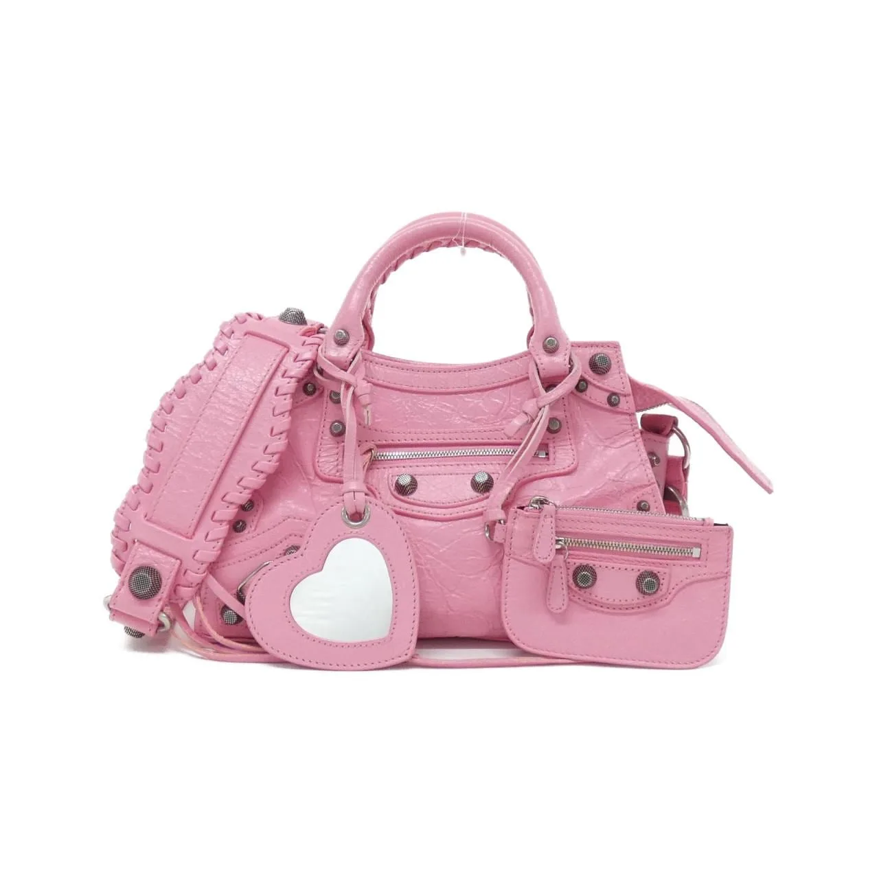 BALENCIAGA Neo Cagole 700940 210B0 Handbag Lambskin