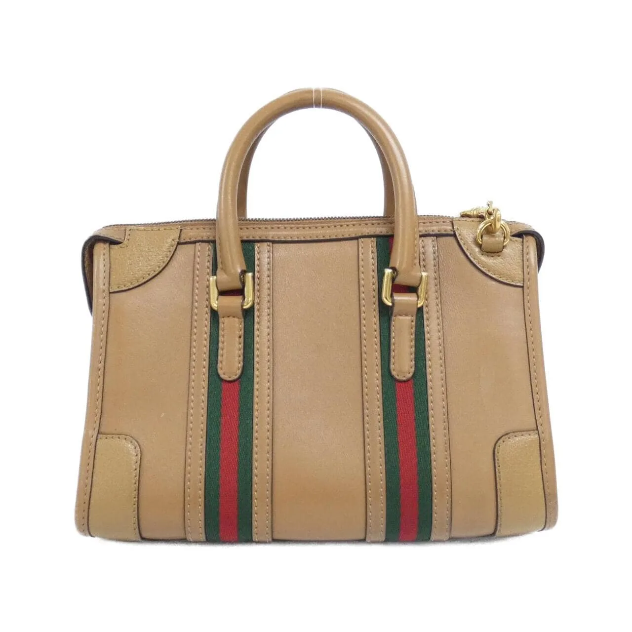GUCCI 715772 AAA0D 手提包 皮革 黑色 皮革 中古品A - 縮圖 2