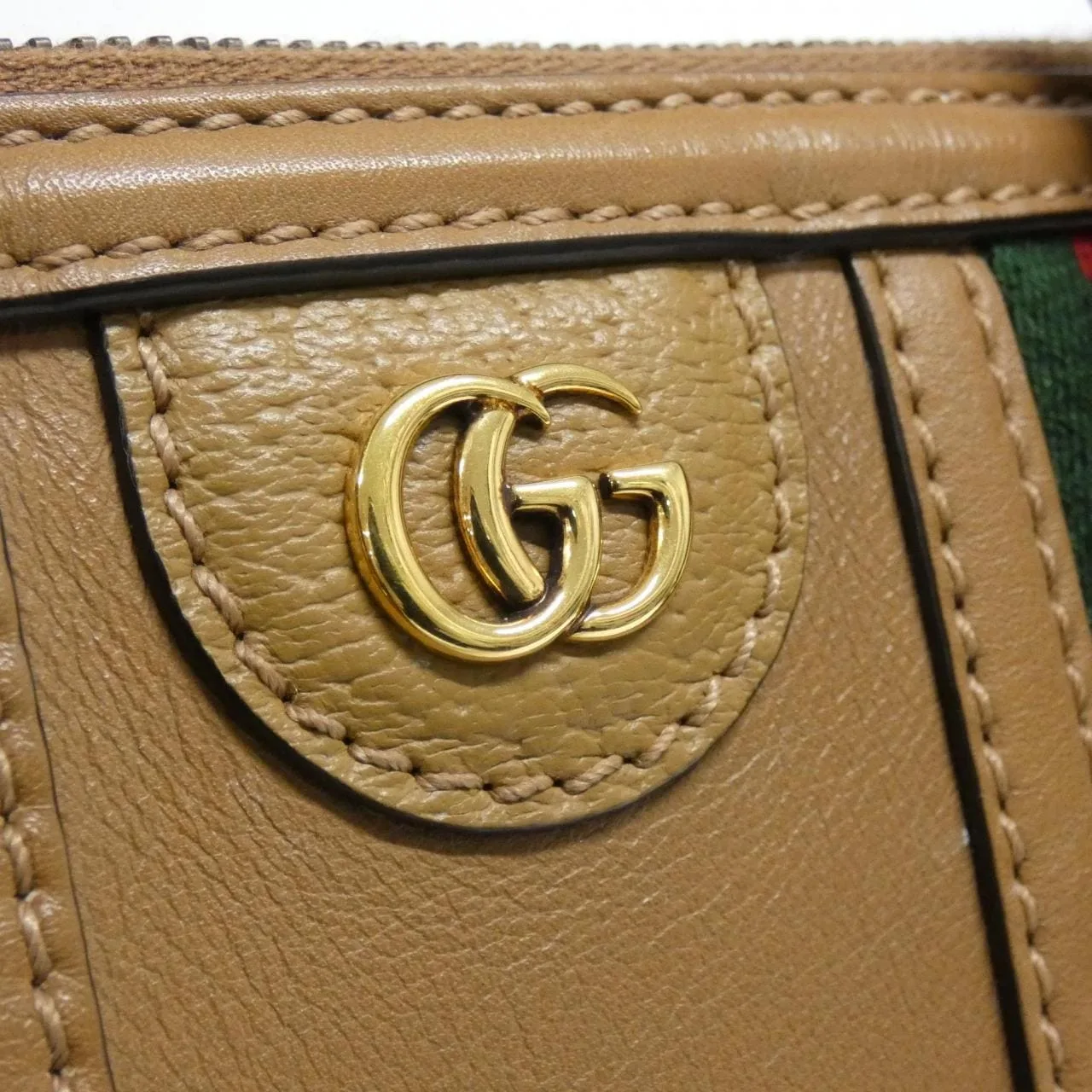 GUCCI 715772 AAA0D 手提包 皮革 黑色 皮革 中古品A - 縮圖 4