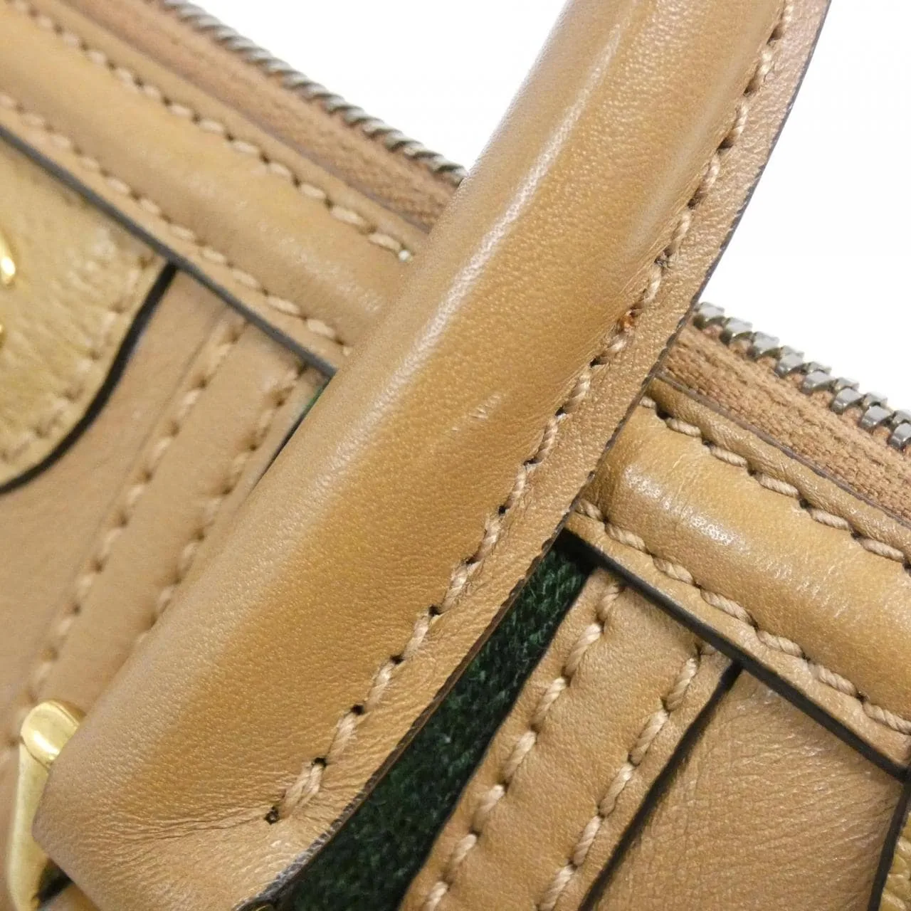 GUCCI 715772 AAA0D 手提包 皮革 黑色 皮革 中古品A - 縮圖 8