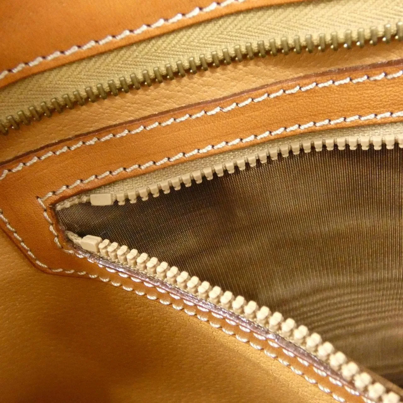 CELINE Handbag Canvas Brown Canvas Rank A - Thumbnail 9