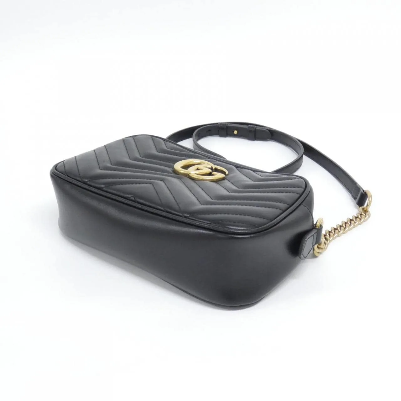 GUCCI Marmont 447632 DTD1T Shoulder Leather 3