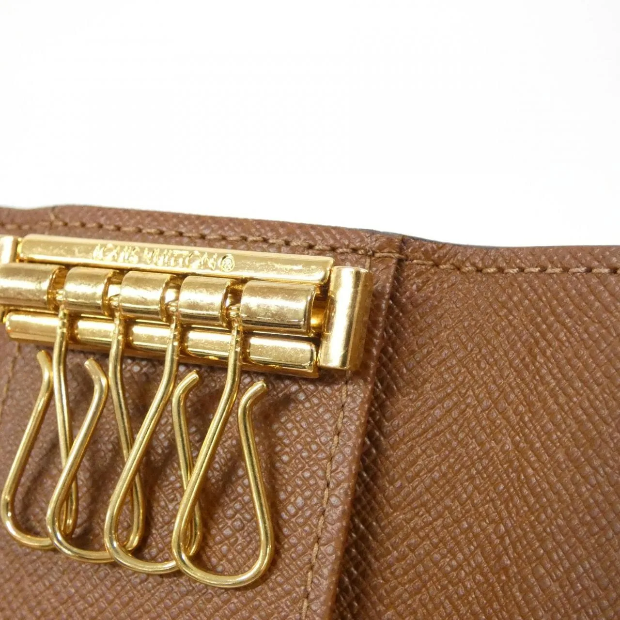 LOUIS VUITTON M62631 Key Case Monogram 黑色 Monogram 中古品A - 縮圖 5