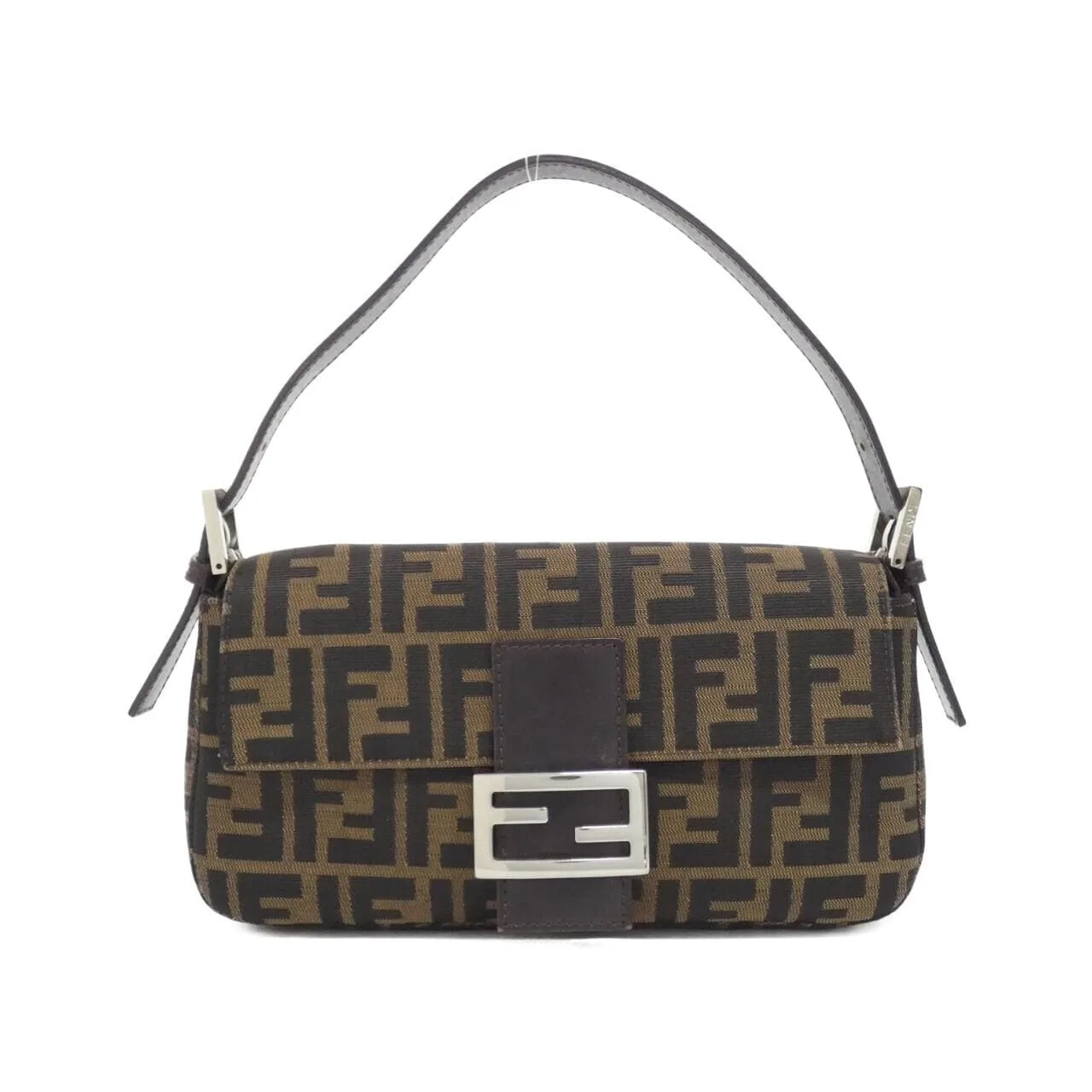 FENDI Baguette 26424 Shoulder Canvas