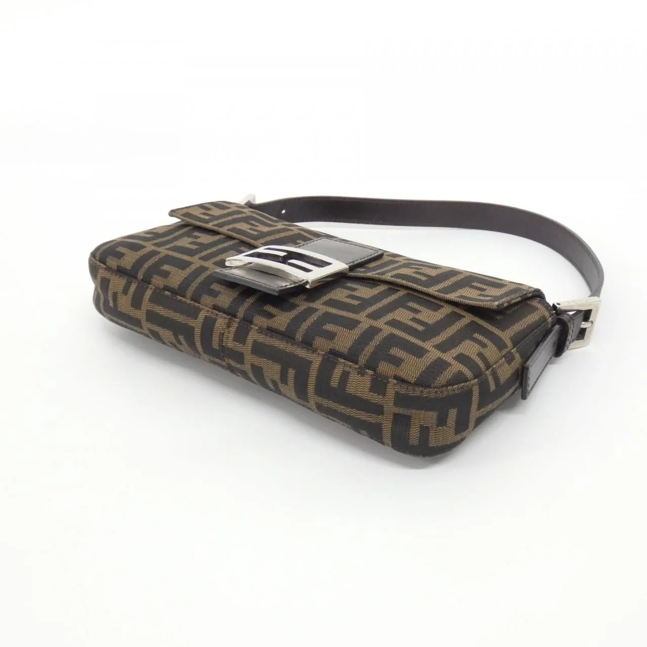 FENDI Baguette 26424 Shoulder Canvas 3