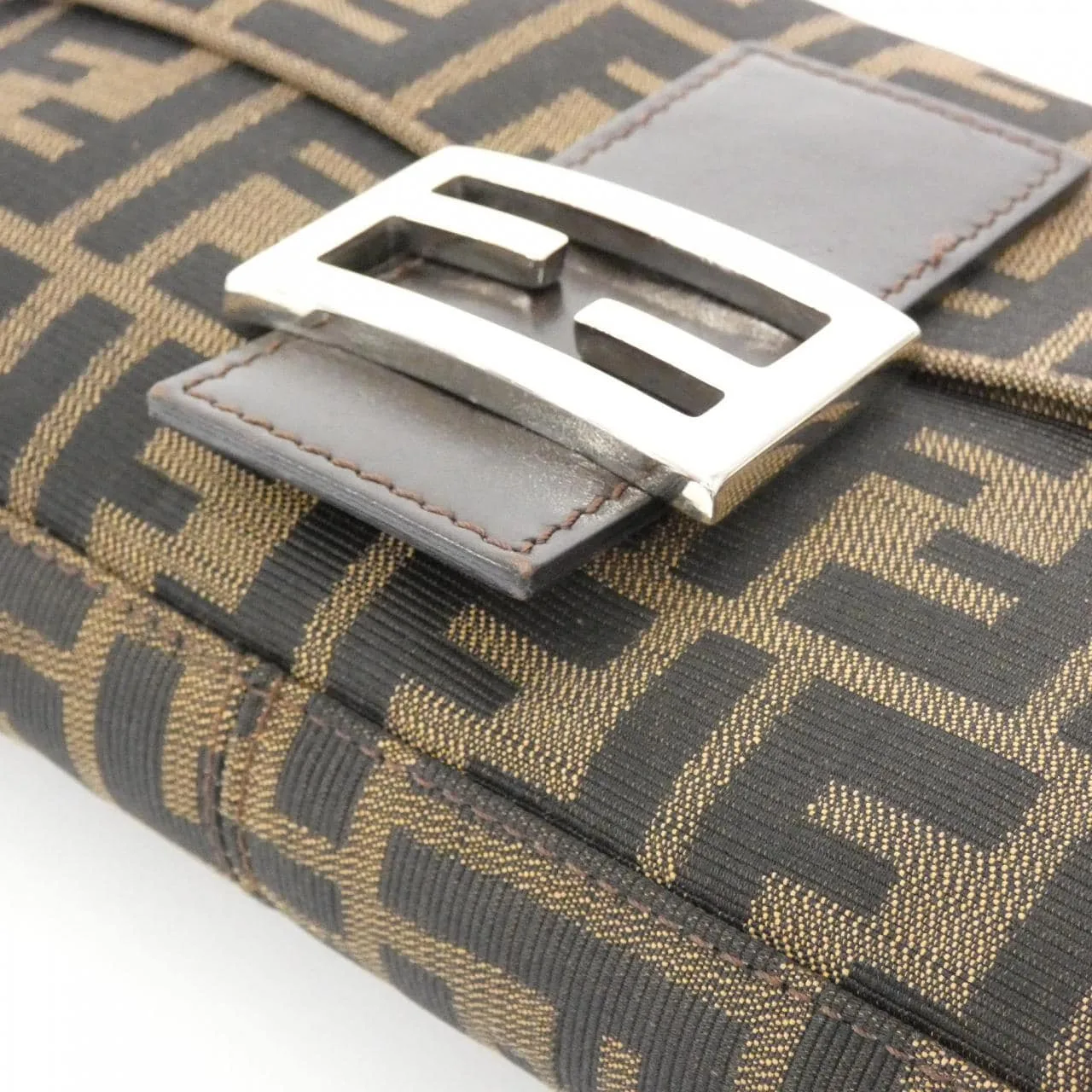 FENDI Baguette 26424 Shoulder Canvas 4