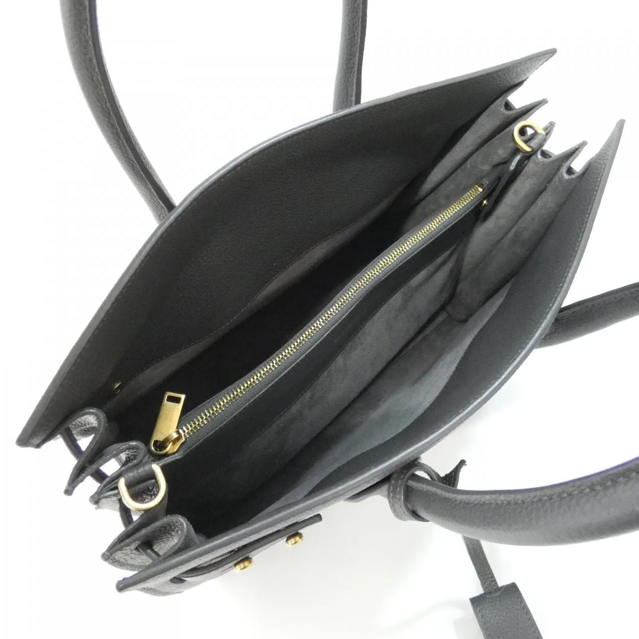 SAINT LAURENT Sac de Jour 717447 DTI0W 手提包 黑色 中古品A - 縮圖 8