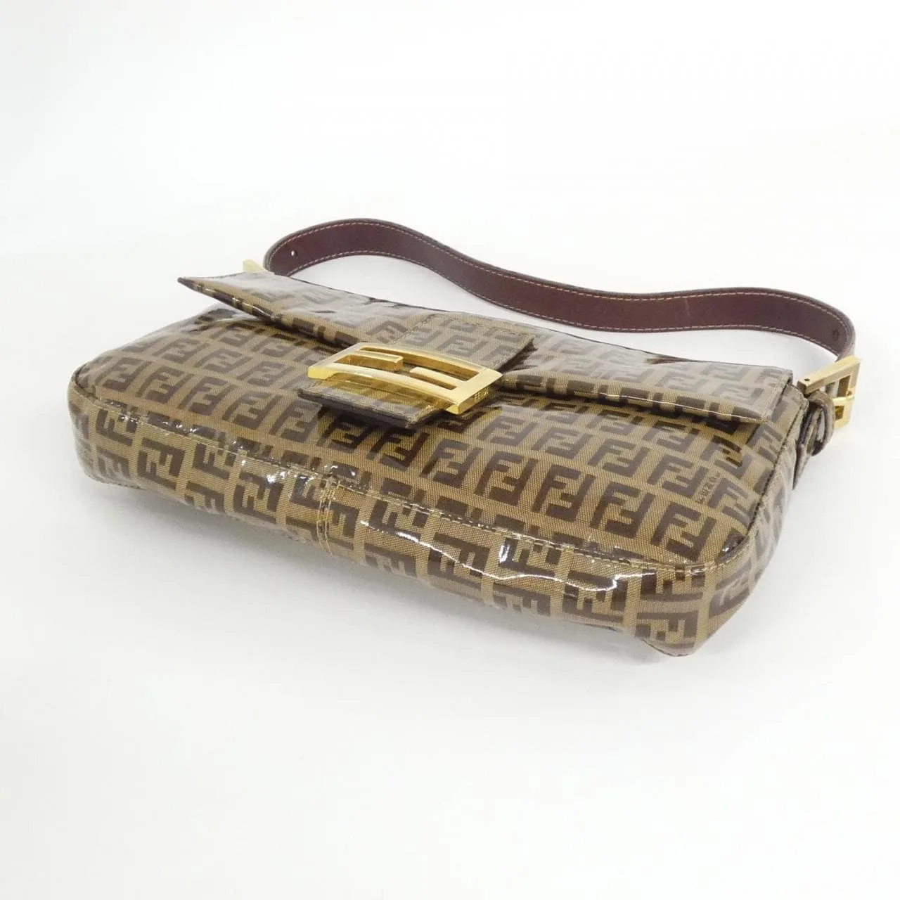 FENDI Baguette 26424 Shoulder Canvas 3