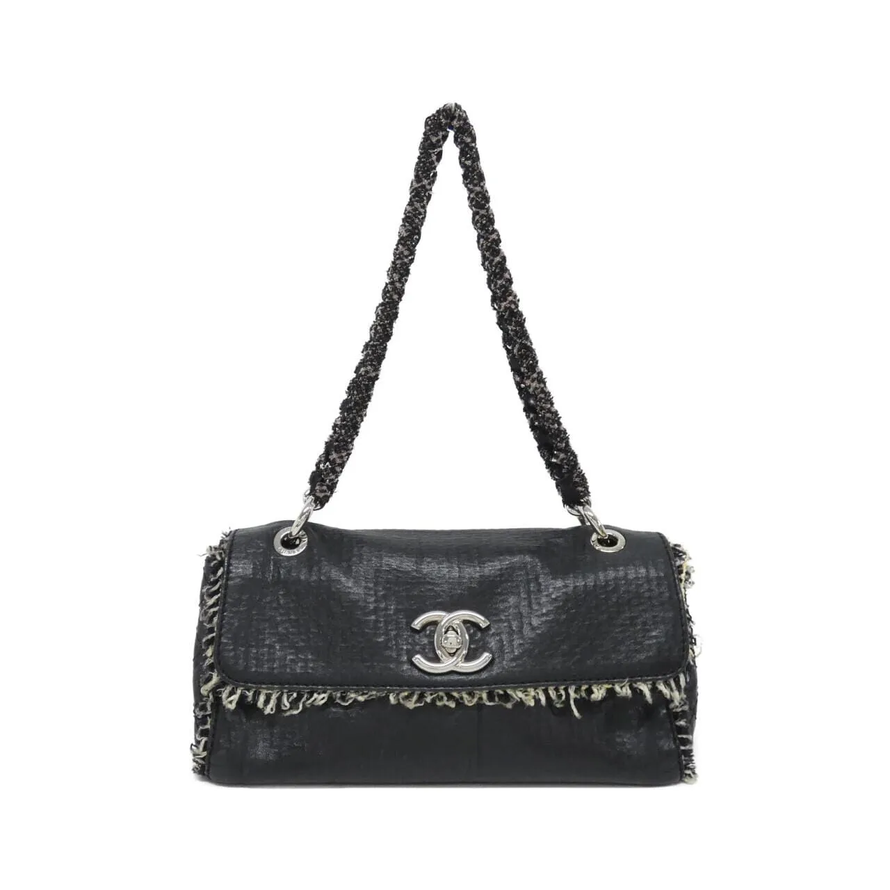 CHANEL 47837 Shoulder Tweed