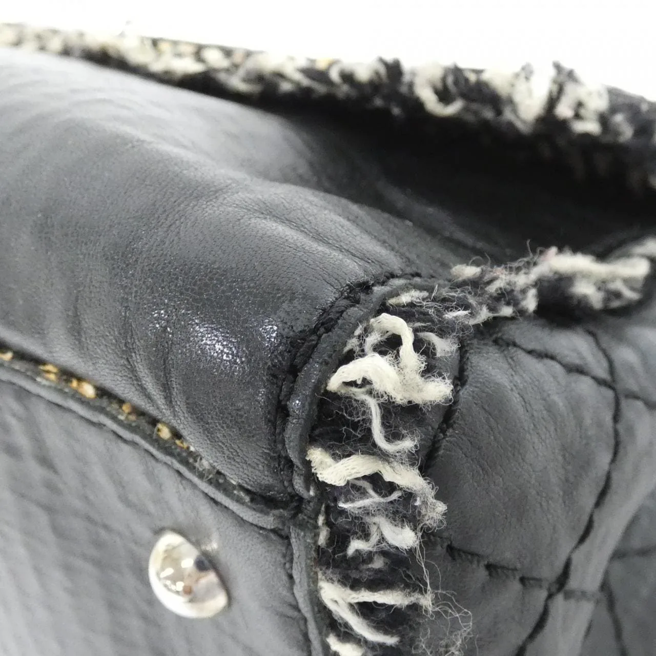 CHANEL 47837 Shoulder Tweed 3