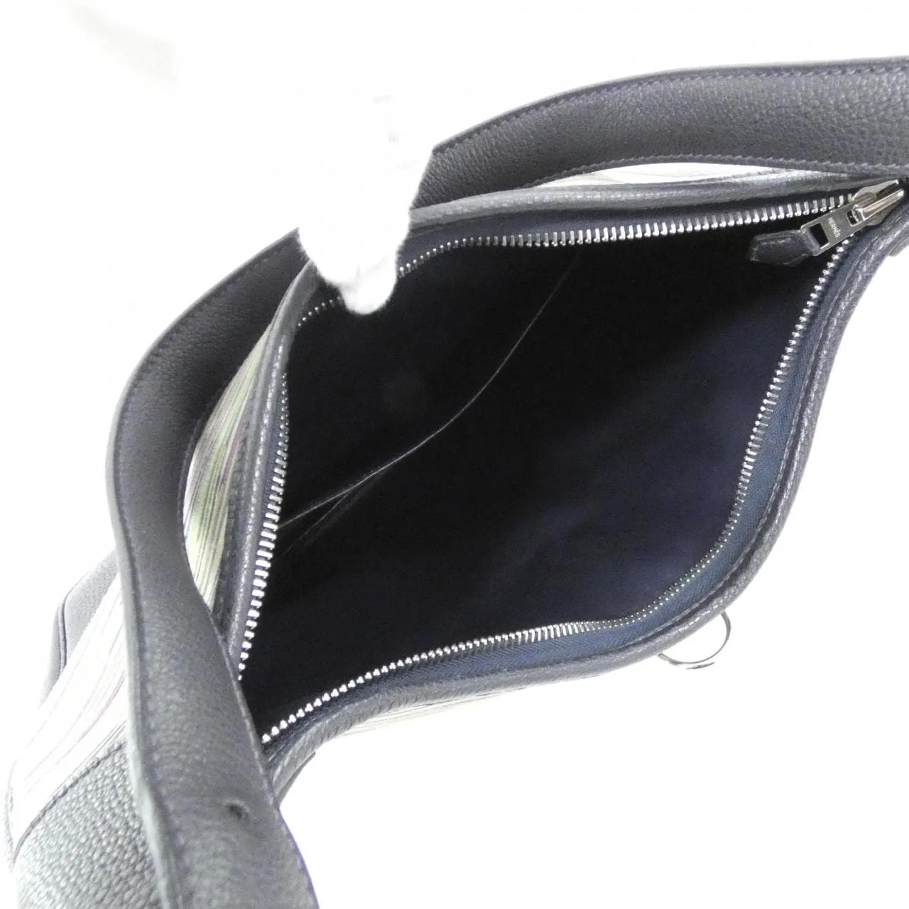 HERMES 肩背包 Togo 藍色 Togo 牛皮 中古品A - 縮圖 9