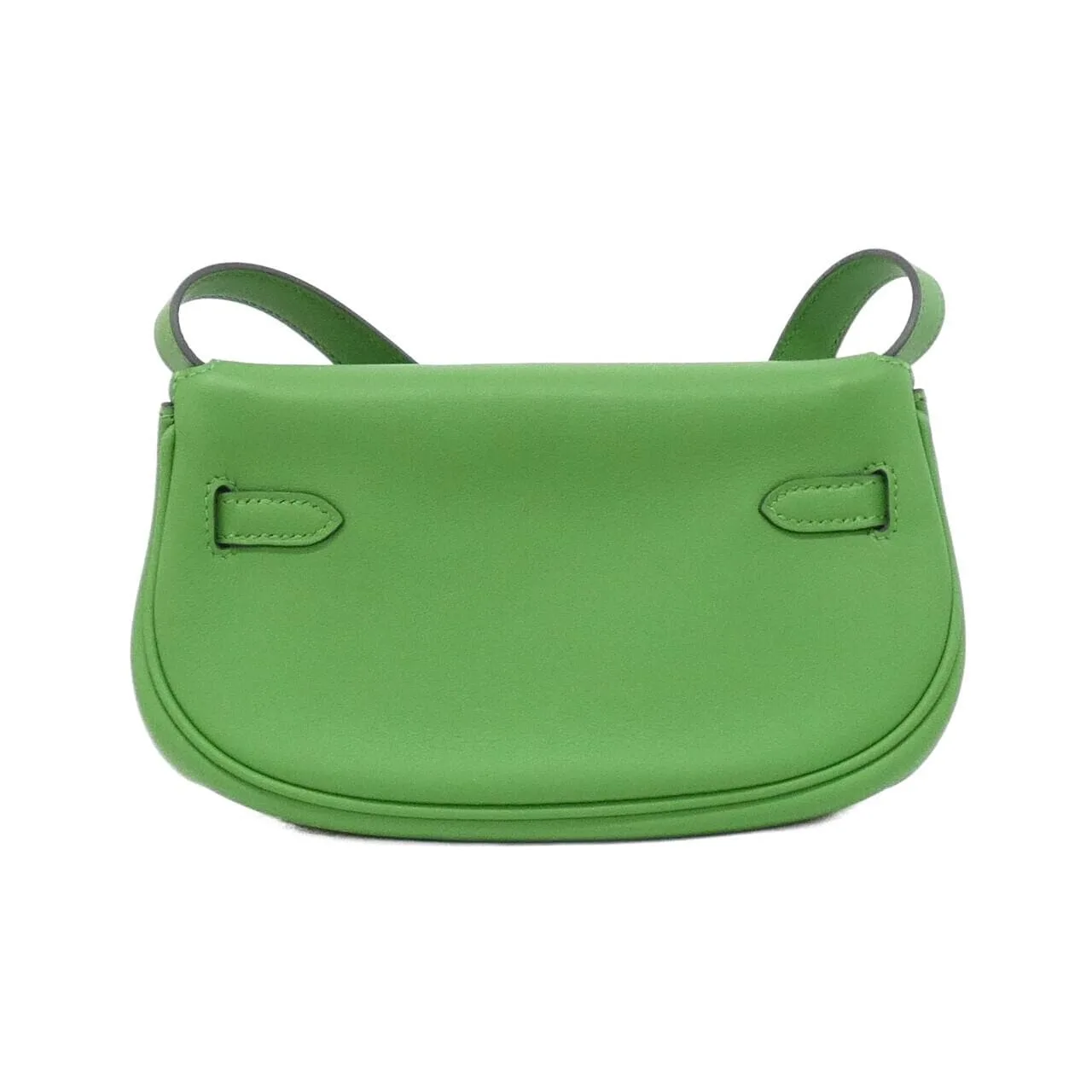 HERMES Kelly 084552CK Shoulder Swift Black Swift Leather Rank A - Thumbnail 2