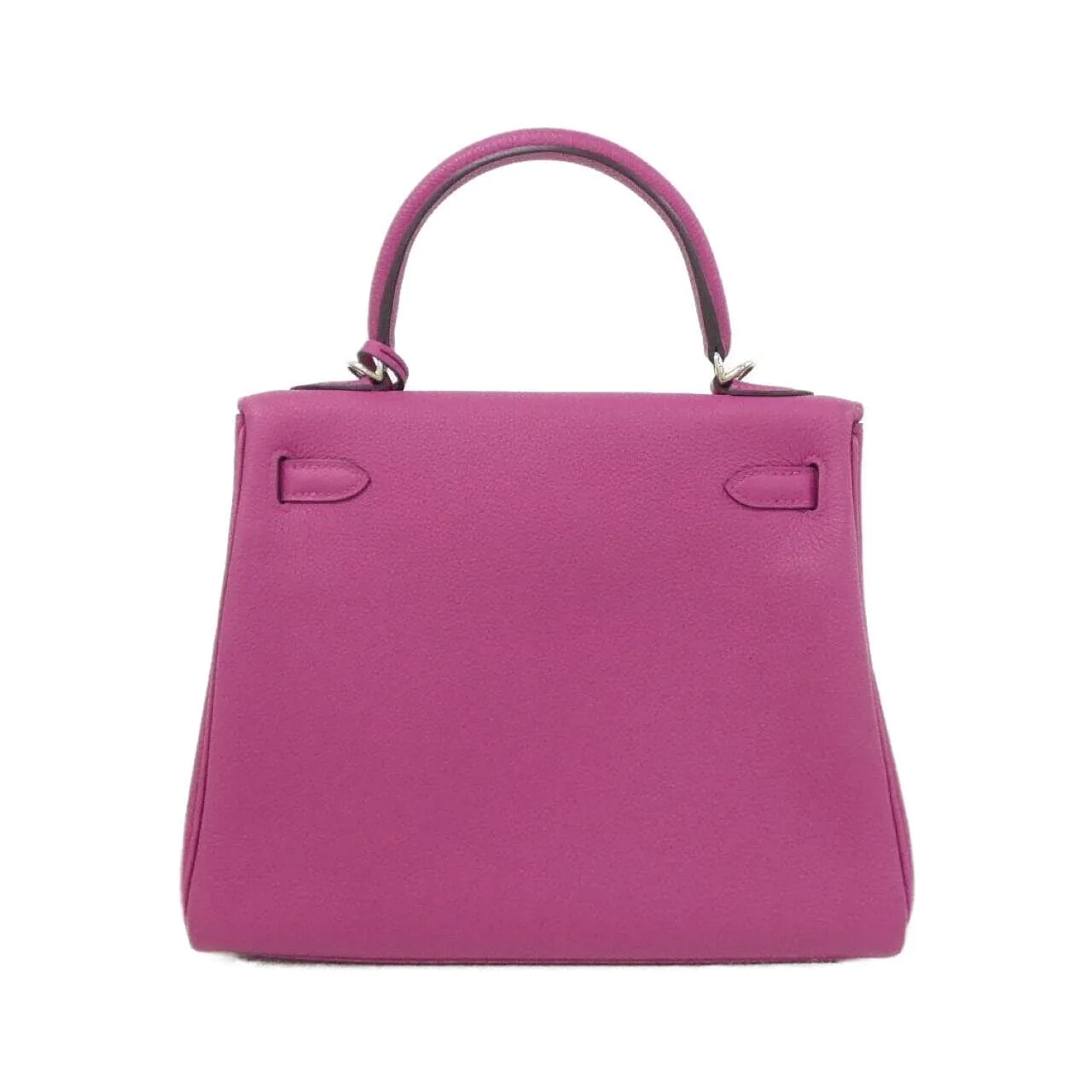 HERMES Kelly 044624CK Handbag Togo Purple Togo Leather Rank A - Thumbnail 2