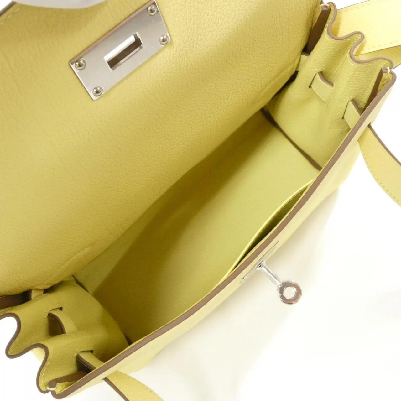 HERMES Kelly 085671CK Shoulder Togo Togo Leather Unused - Thumbnail 6