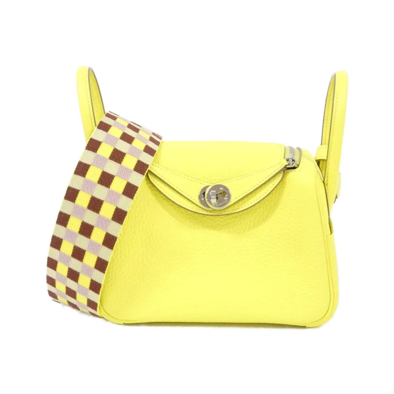 HERMES Lindy 083720CK Shoulder Clemence