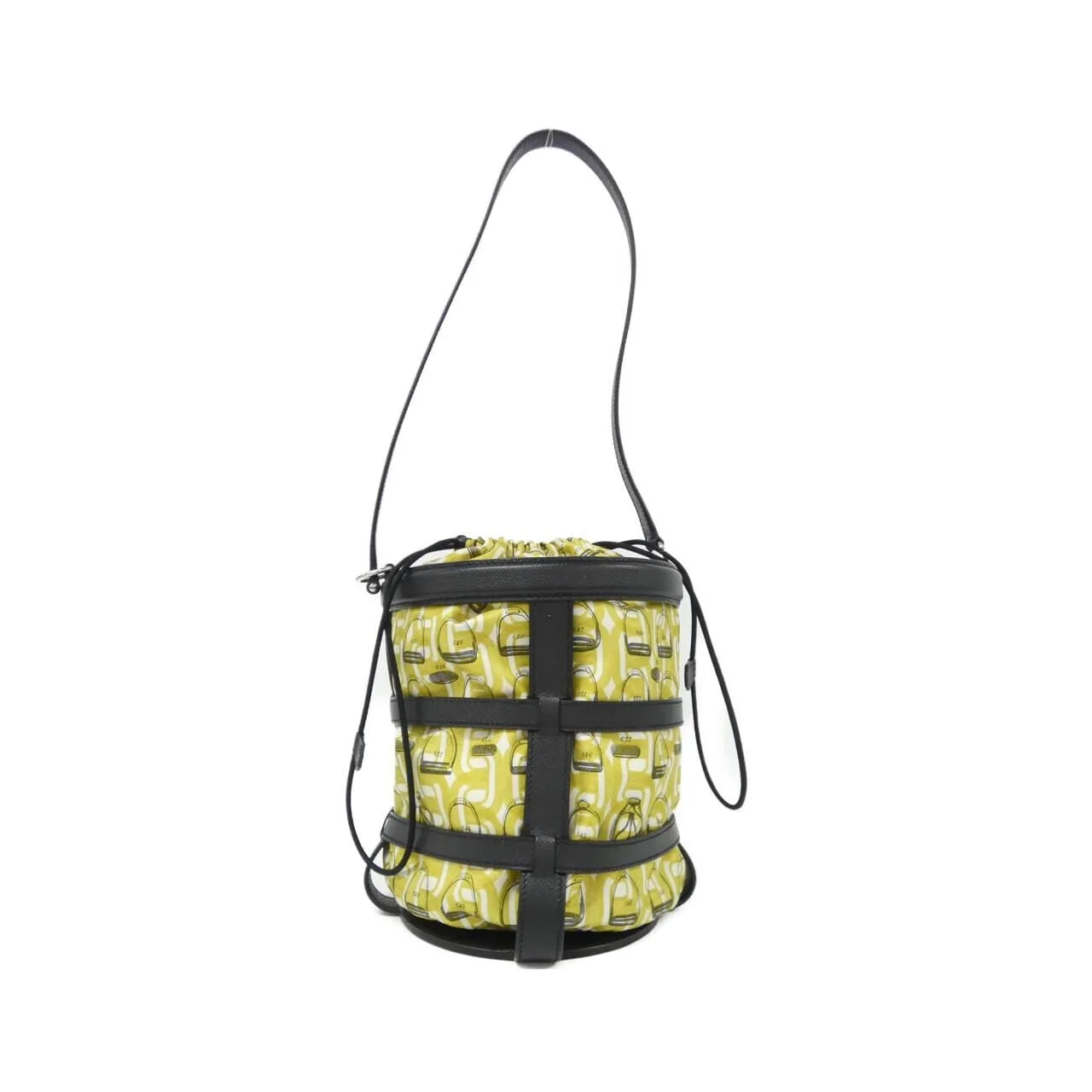 HERMES 070539CK+070542CK Shoulder Epsom Black