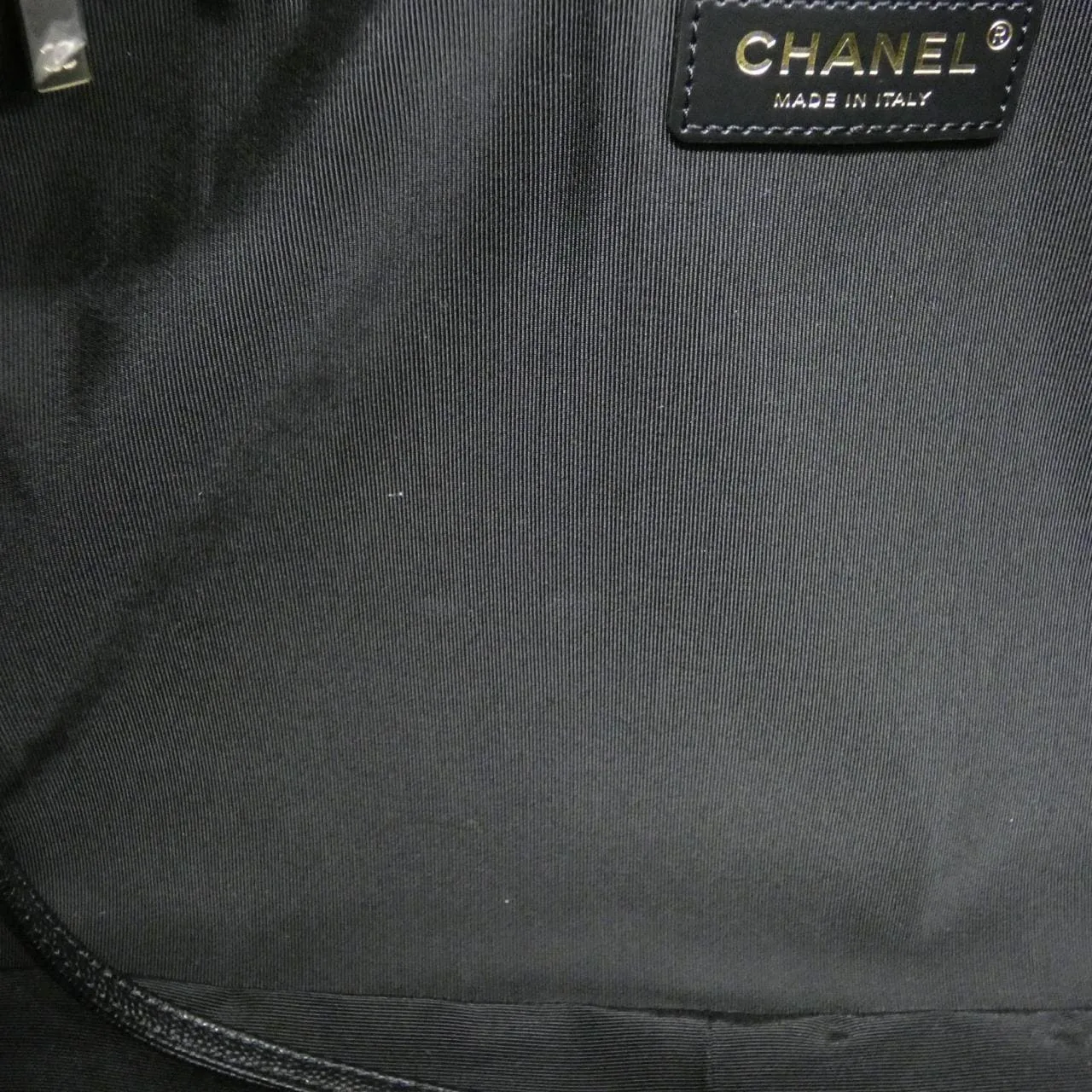 CHANEL 91046 手提包 荔枝紋牛皮 黑色 荔枝紋牛皮 中古品A - 縮圖 7