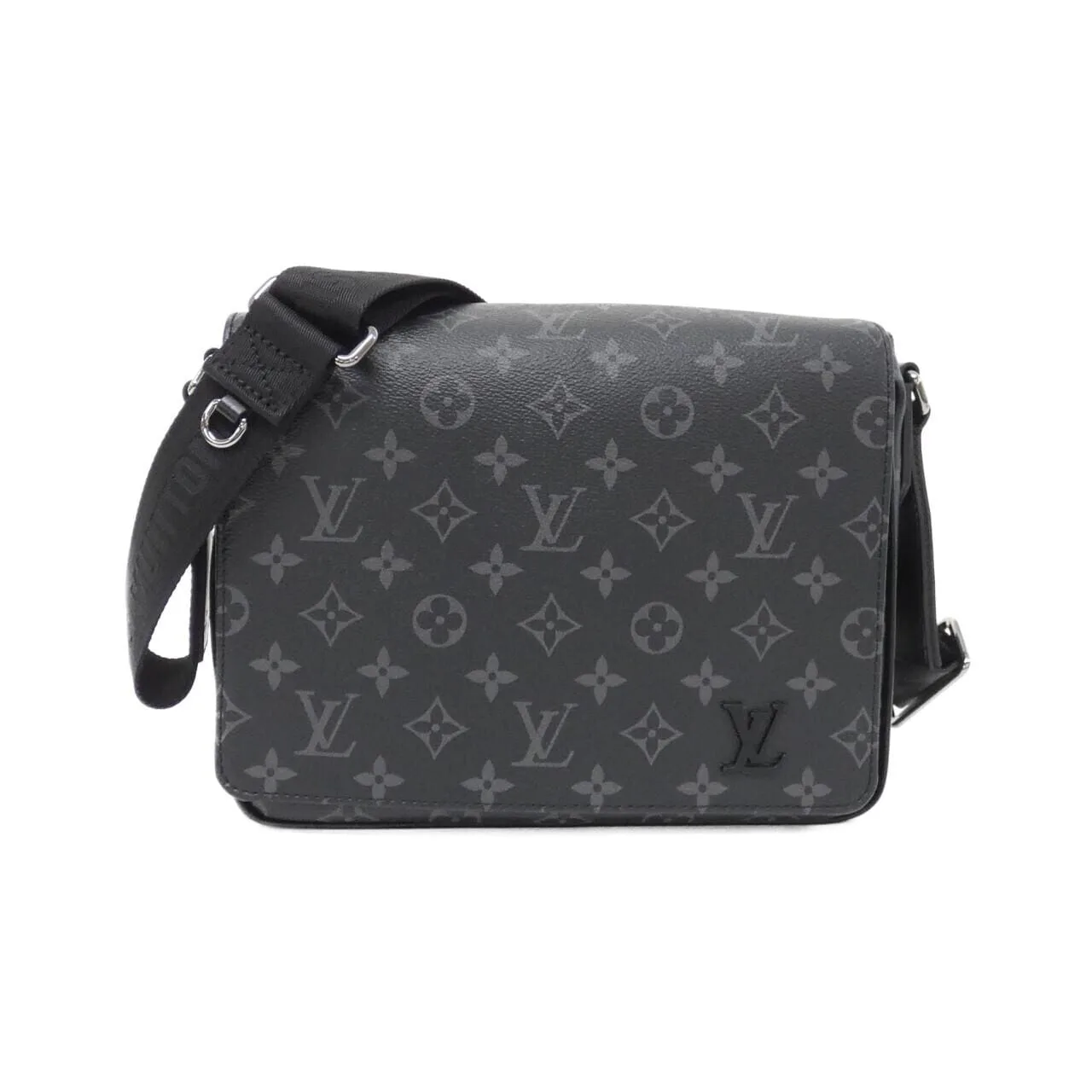 LOUIS VUITTON District M46255 Shoulder Monogram Black