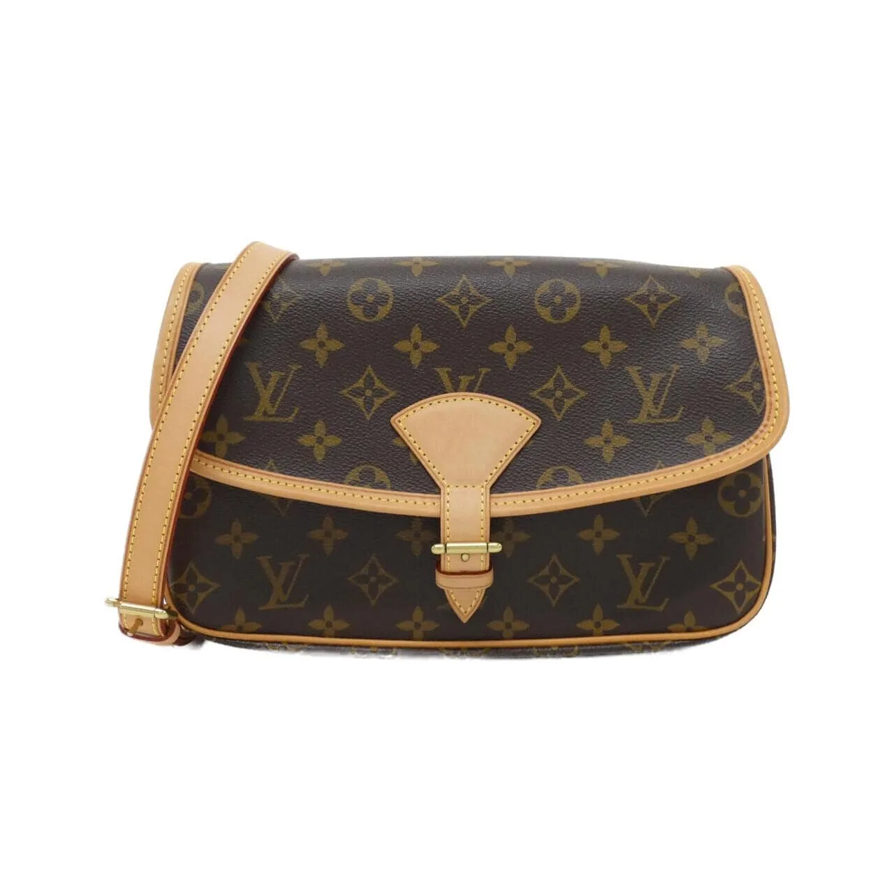 LOUIS VUITTON M42250 Shoulder Monogram Black