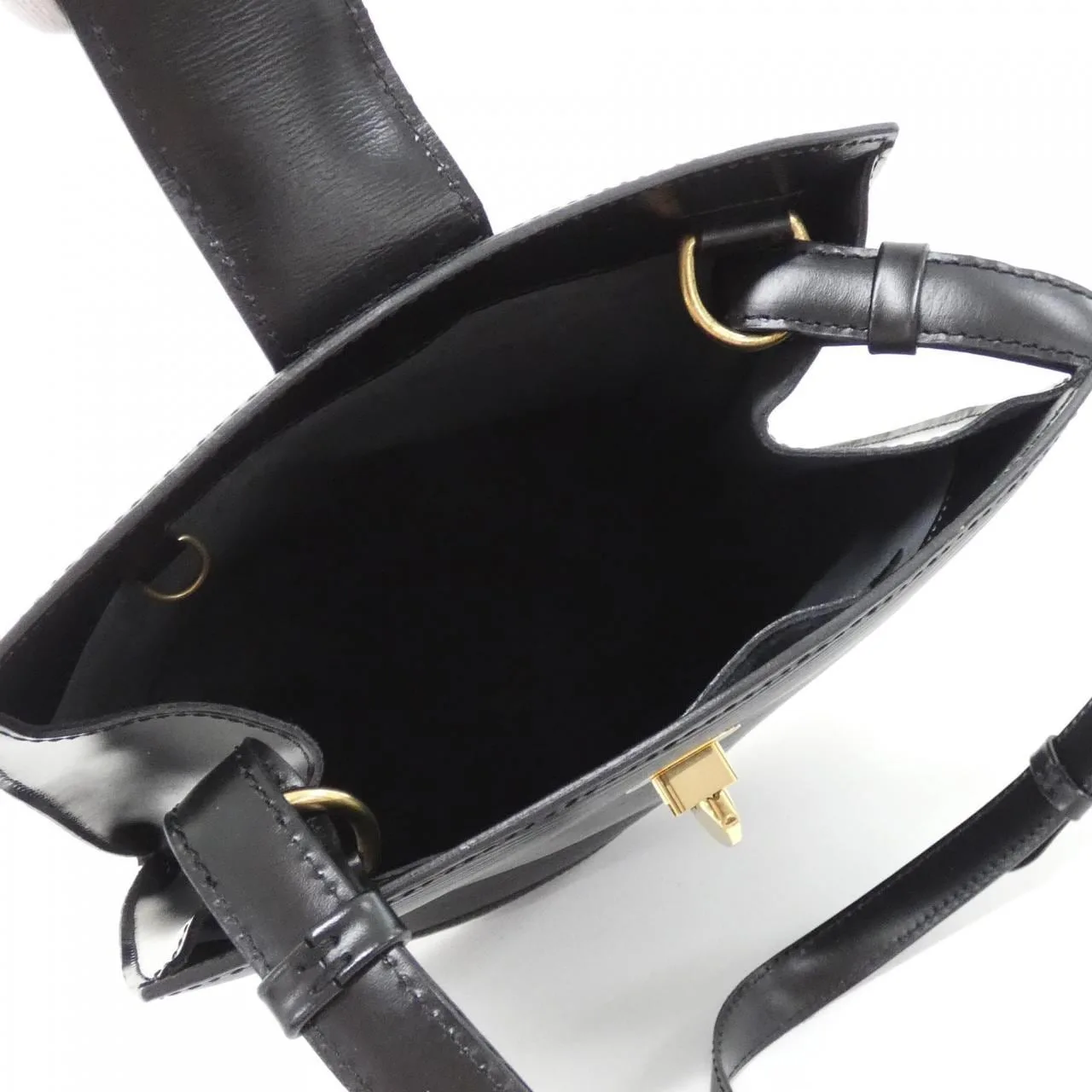 LOUIS VUITTON M52252 Shoulder Epi Black Epi Rank A - Thumbnail 8