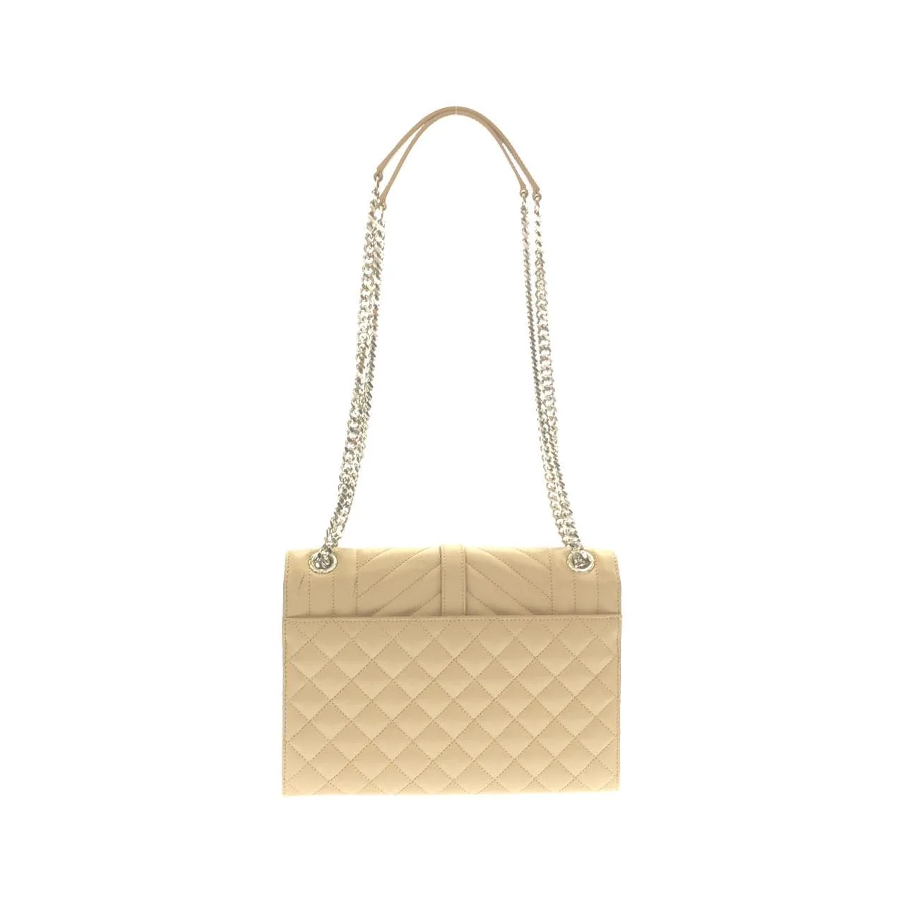 SAINT LAURENT 428134 BOW91 Shoulder Beige Rank A - Thumbnail 2