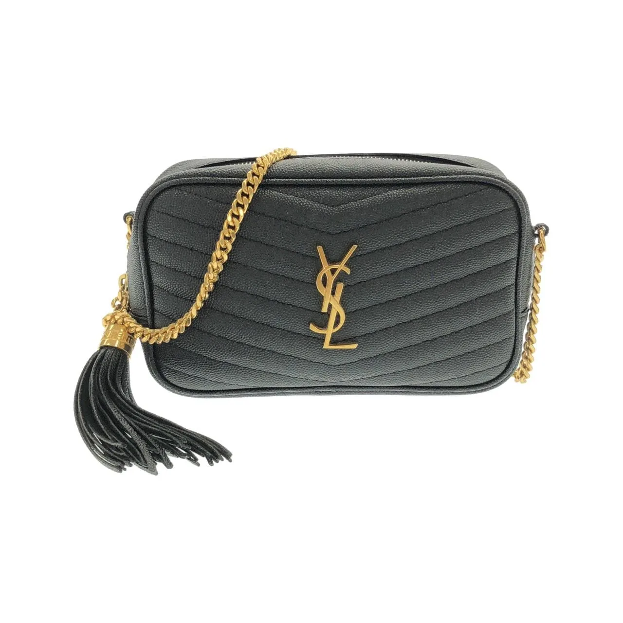 SAINT LAURENT 612579 1GF01 肩背包 Black