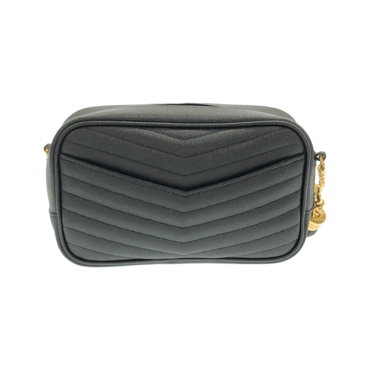 SAINT LAURENT 612579 1GF01 肩背包 黑色 中古品A - 縮圖 2