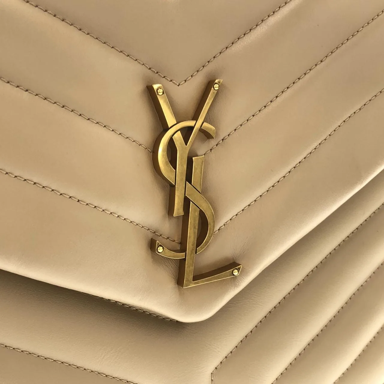 SAINT LAURENT Loulou 574946 DV727 Shoulder Black Rank A - Thumbnail 5