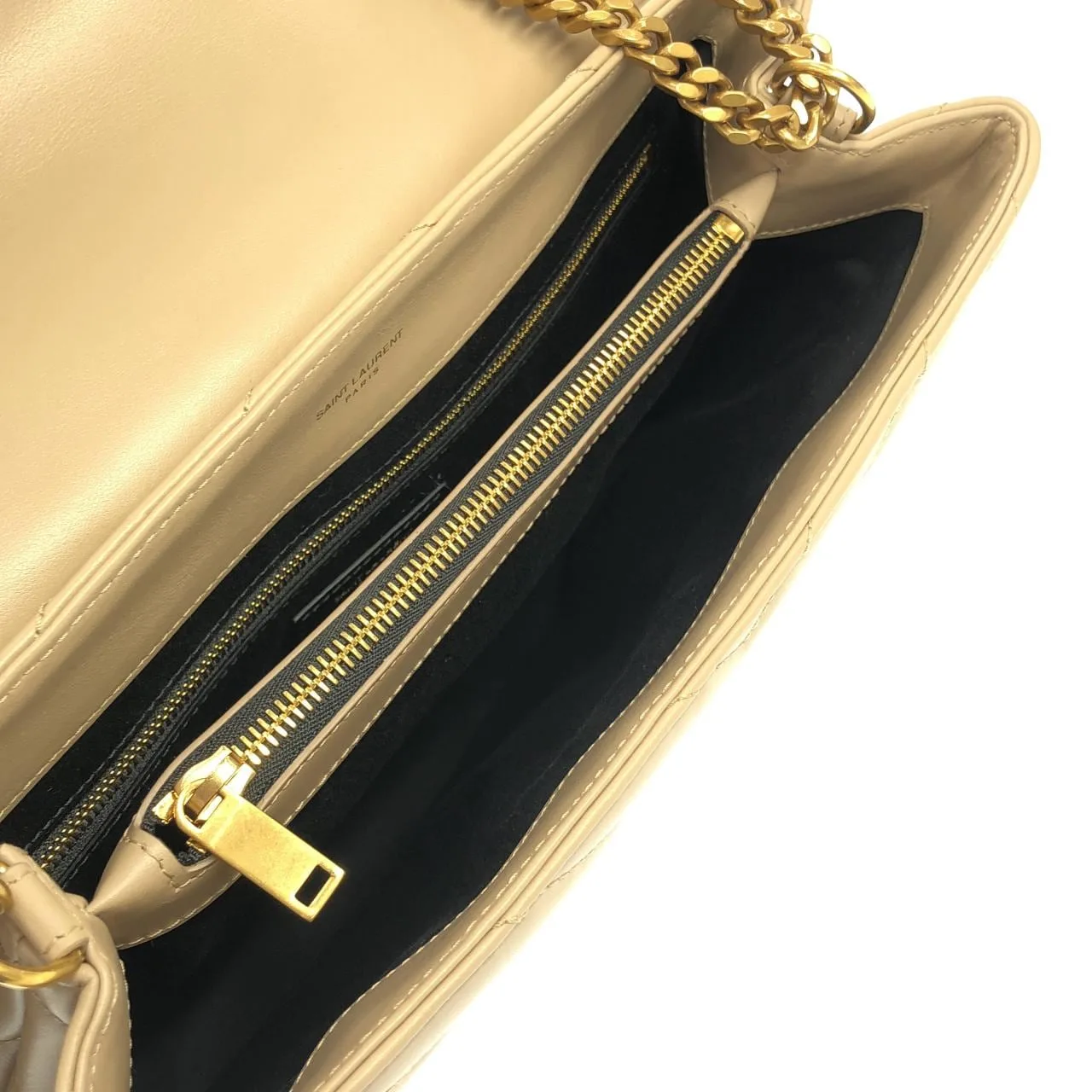 SAINT LAURENT Loulou 574946 DV727 Shoulder Black Rank A - Thumbnail 7