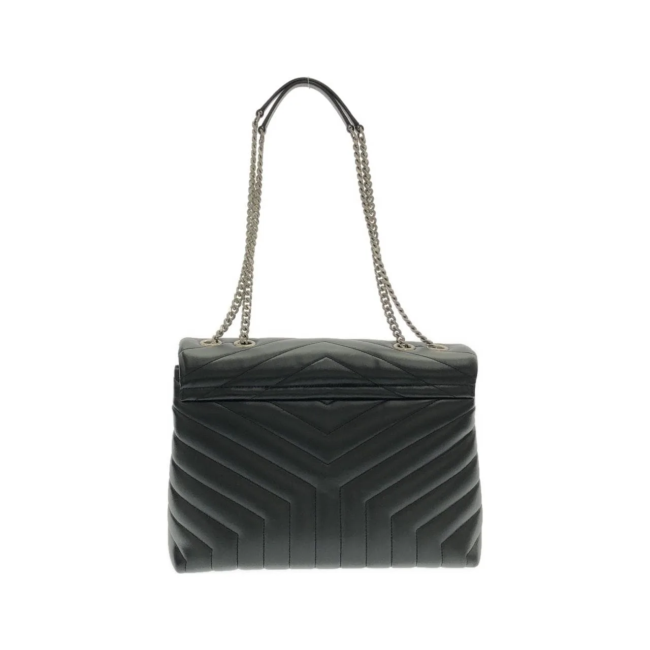 SAINT LAURENT Loulou 574946 DV726 Shoulder Black Rank A - Thumbnail 2