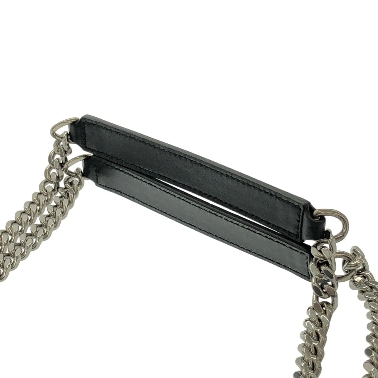 SAINT LAURENT Loulou 574946 DV726 Shoulder Black Rank A - Thumbnail 6
