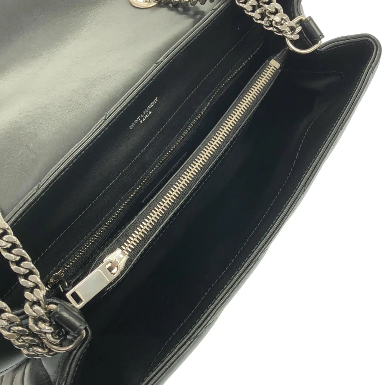 SAINT LAURENT Loulou 574946 DV726 Shoulder Black Rank A - Thumbnail 7