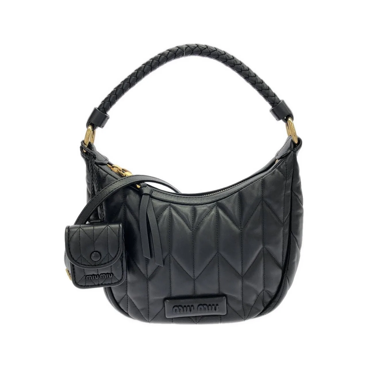 MIU MIU 5BA199 肩背包 Black