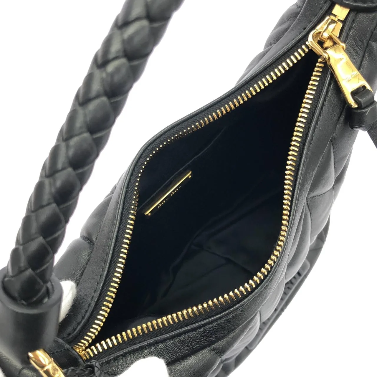 MIU MIU 5BA199 肩背包 黑色 中古品A - 縮圖 7