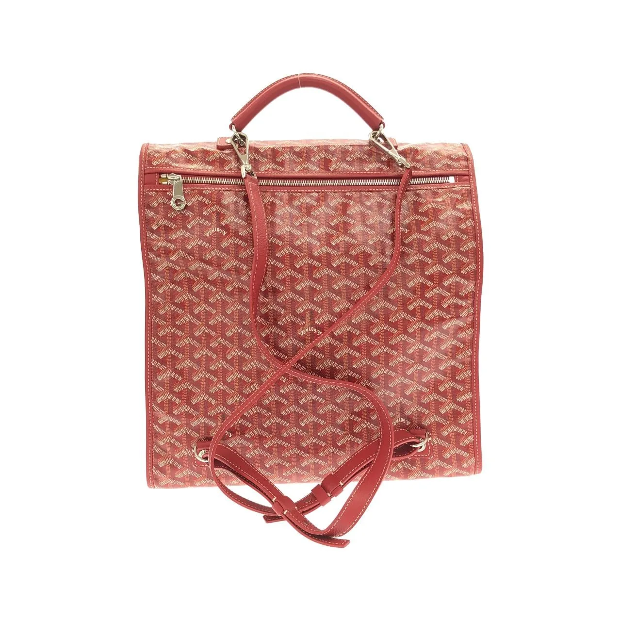 GOYARD 背包 帆布 黑色 帆布 中古品A - 縮圖 2