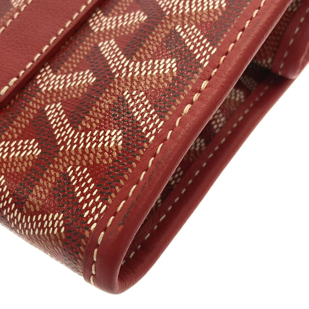 GOYARD 背包 帆布 黑色 帆布 中古品A - 縮圖 4