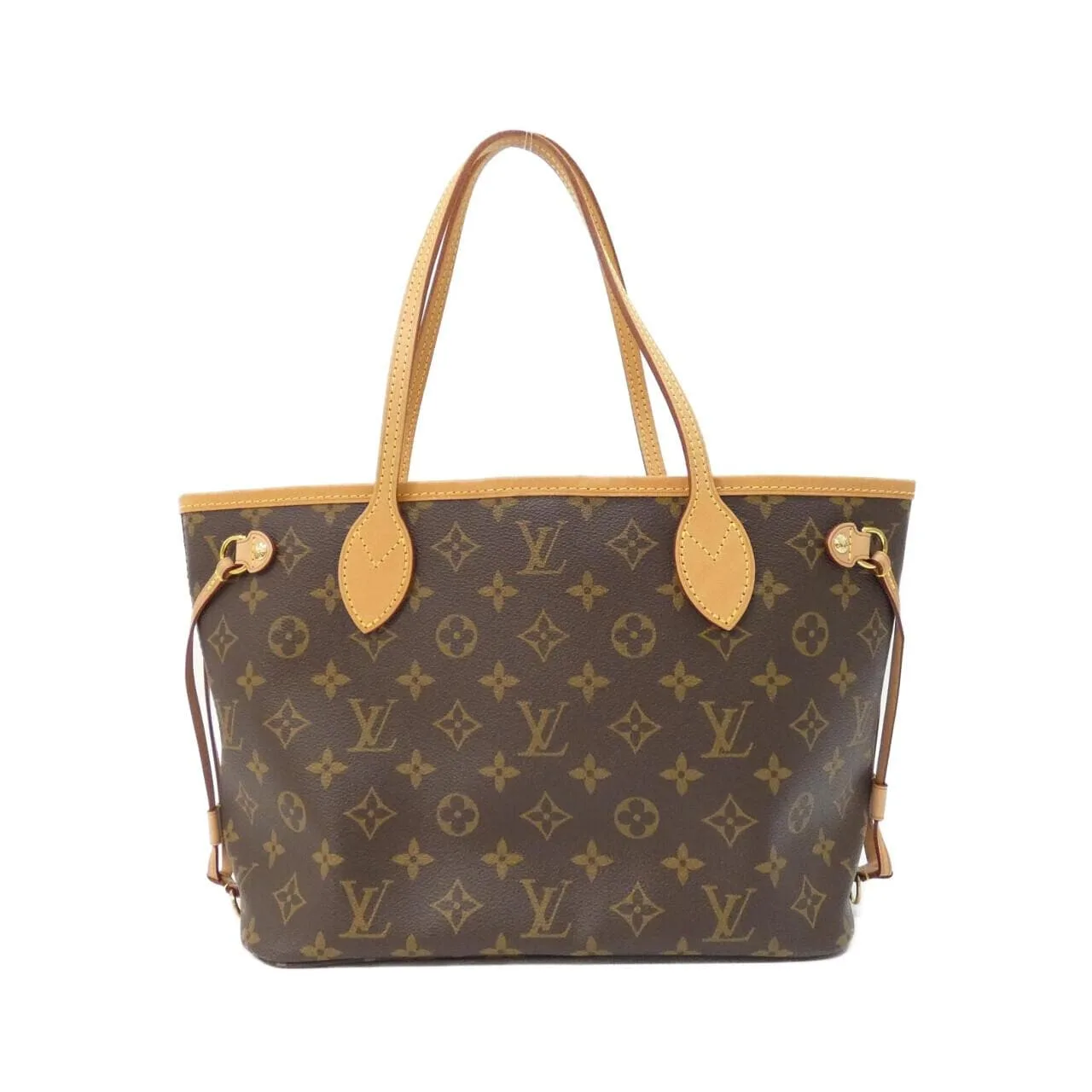 LOUIS VUITTON Neverfull M41245 Tote Monogram Black