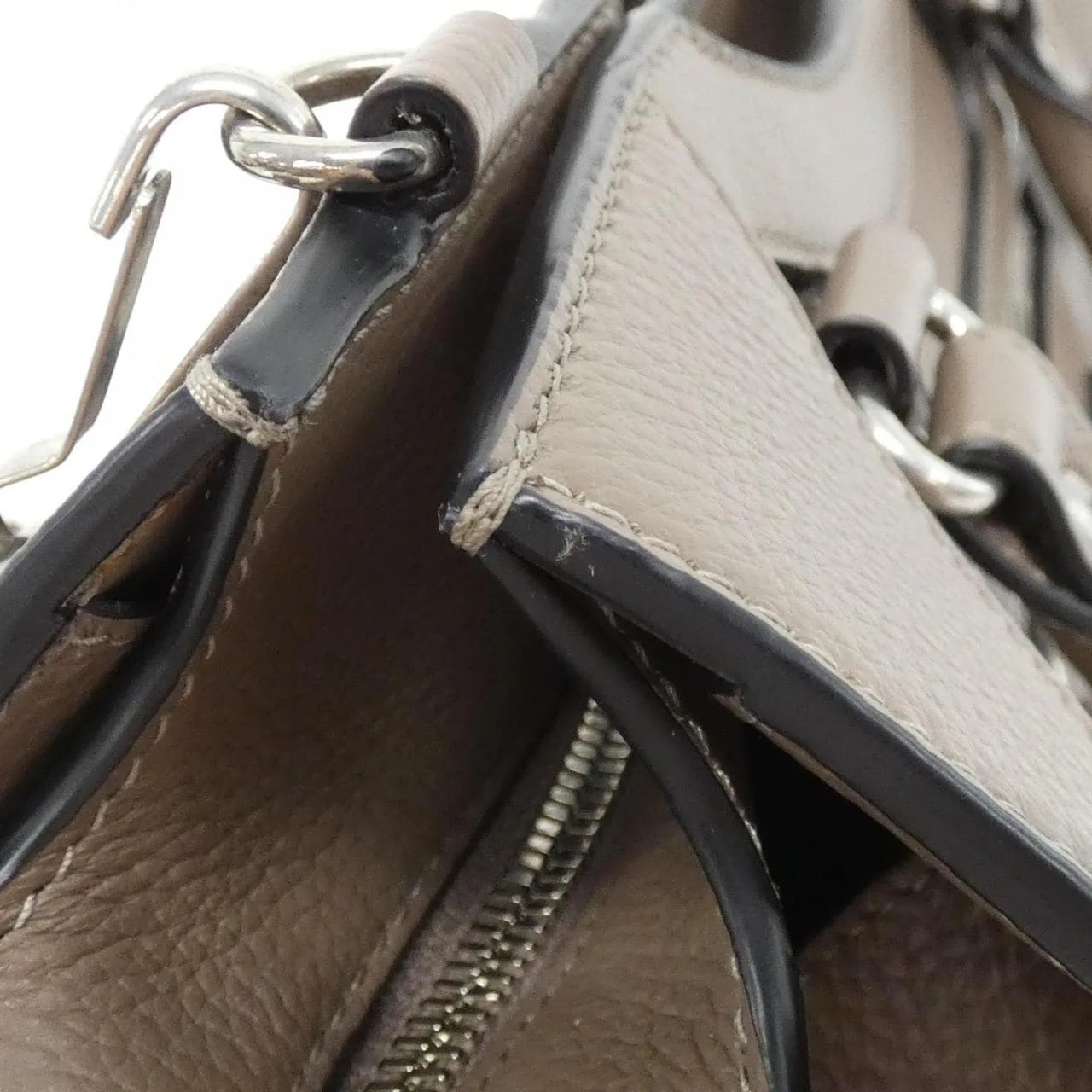 BALENCIAGA Neo Classic 654907 15Y4Y Handbag Black Rank A - Thumbnail 4