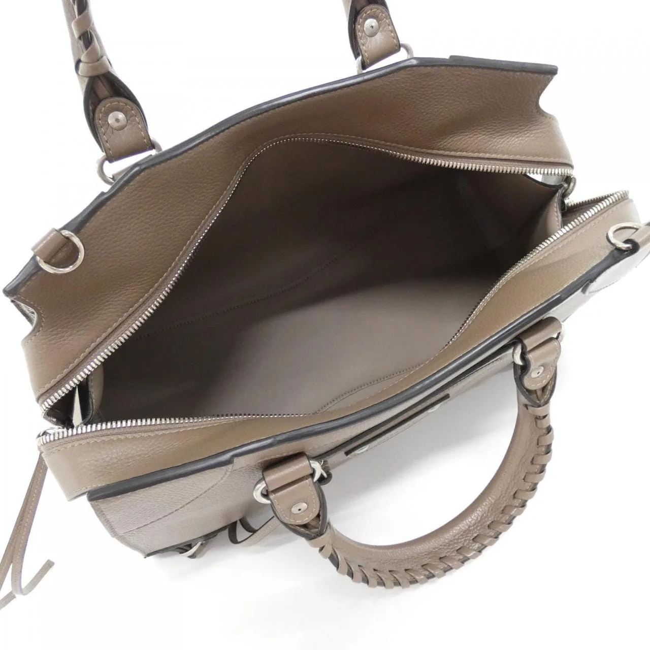 BALENCIAGA Neo Classic 654907 15Y4Y Handbag Black Rank A - Thumbnail 7