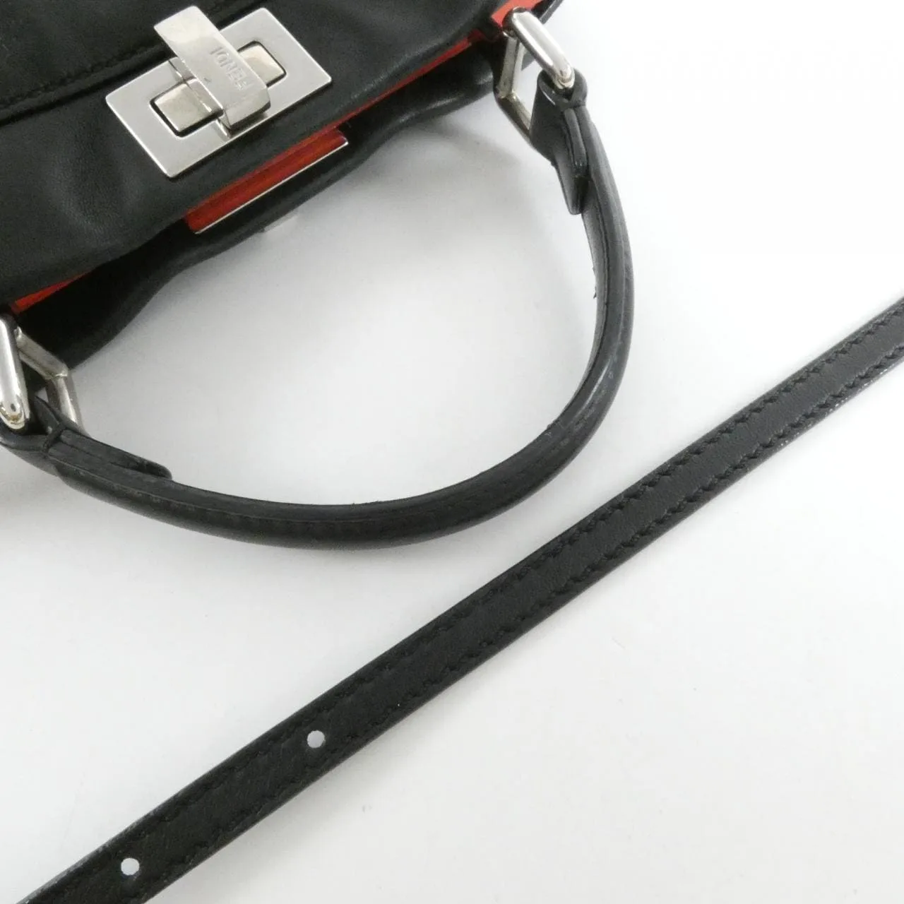 FENDI Peekaboo 8BN244 68M 手提包 羊皮 3