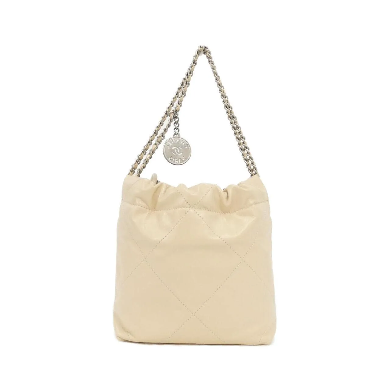CHANEL Chanel 22 AS3980 Shoulder Beige Rank A - Thumbnail 2