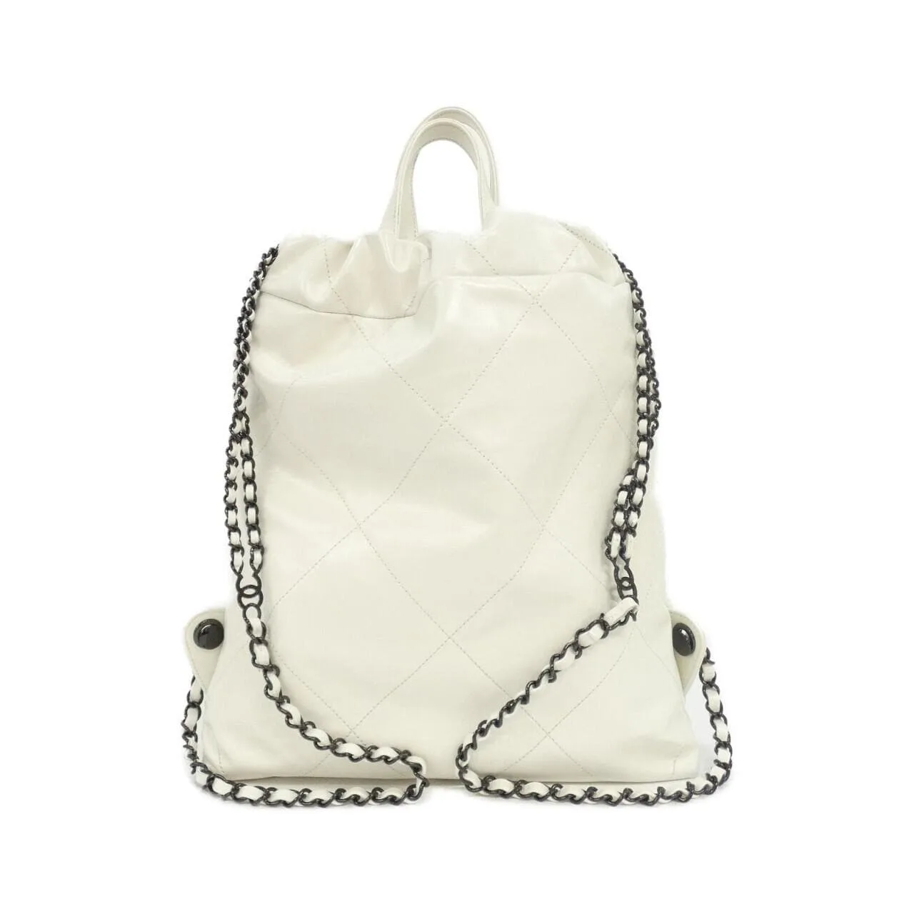 CHANEL Chanel 22 AS3859 Backpack White Rank A - Thumbnail 2