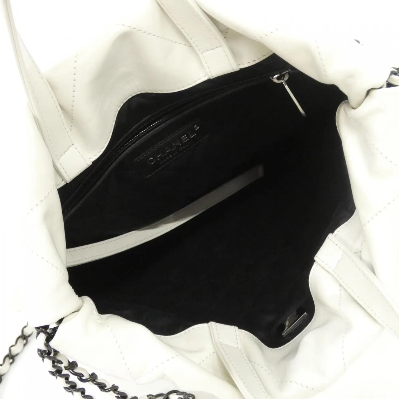 CHANEL Chanel 22 AS3859 Backpack White Rank A - Thumbnail 9