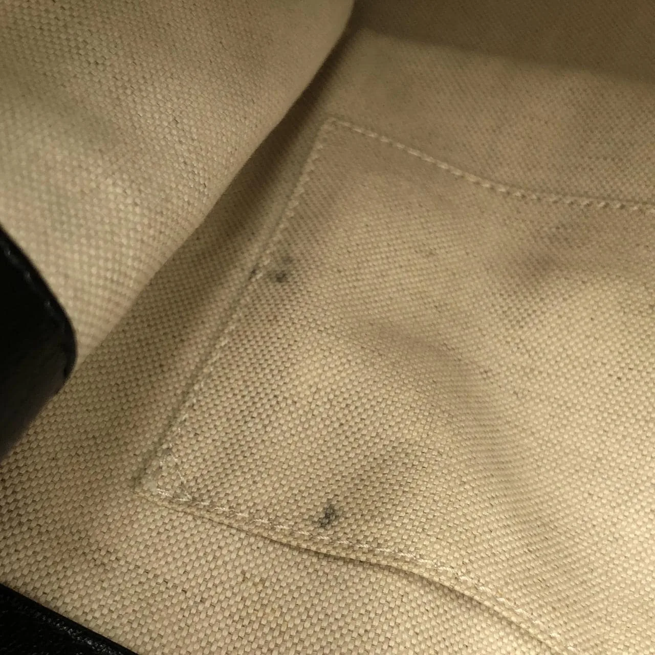 GUCCI Horsebit 1955 623694 1U10G 手提包 皮革 黑色 皮革 中古品A - 縮圖 8
